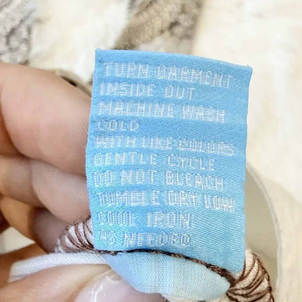 J.McLaughlin Lexi Jeans in Mega Ravi Paisley Size 8 Mid Rise Slim Leg B9061 - Picture 6 of 6